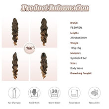 Load image into Gallery viewer, Synthetic Drawstring Ponytail - 24 inch