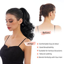 Load image into Gallery viewer, Wavy Ponytail Extension Wig Store