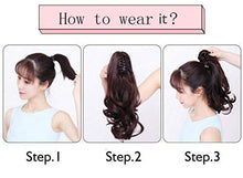 Load image into Gallery viewer, Clip in Hairpiece Ponytail Extension Claw Wig Store