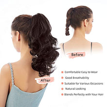 Load image into Gallery viewer, Wavy Ponytail Extension Wig Store
