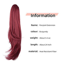 Load image into Gallery viewer, Ponytail 22" Long Claw Hair Extension Wig Store