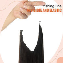 Load image into Gallery viewer, Halo Wire Human Hair Extensions Wig Store