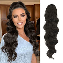 Load image into Gallery viewer, Synthetic Drawstring Ponytail - 24 inch