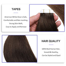 Load image into Gallery viewer, Human Hair Tape in Extensions Ombre Baylage Hair 14 Inch Tape in Extensions Wig Store

