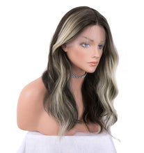 Load image into Gallery viewer, Brown Blonde Highlight Lace Front Wig
