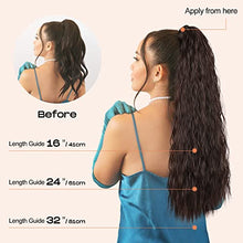 Load image into Gallery viewer, Wavy Clip in Ponytail Extension Wig Store 
