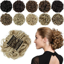 Load image into Gallery viewer, Classic Curly Chignon Hairpiece Bun Wig Store

