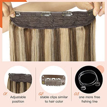 Load image into Gallery viewer, Halo Wire Human Hair Extensions Wig Store