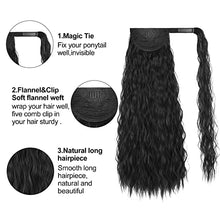 Load image into Gallery viewer, Wavy Clip in Ponytail Extension Wig Store