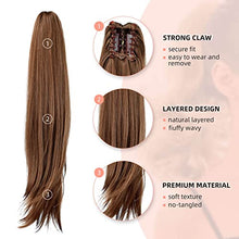 Load image into Gallery viewer, Ponytail 22" Long Claw Hair Extension Wig Store