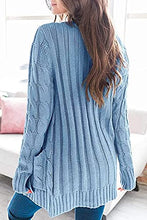Load image into Gallery viewer, Long Sleeve Cable Knit Sweater Womens Clothes Sale
