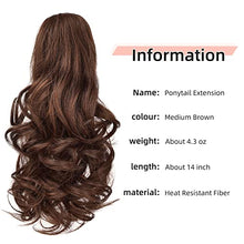 Load image into Gallery viewer, Wavy Ponytail Extension Wig Store