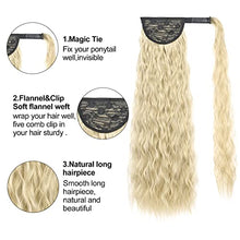 Load image into Gallery viewer, Wavy Clip in Ponytail Extension Wig Store