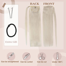 Load image into Gallery viewer, Soft Human Hair Ponytail Extension