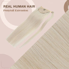 Load image into Gallery viewer, Soft Human Hair Ponytail Extension
