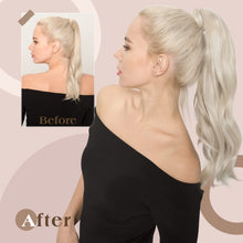 Load image into Gallery viewer, Soft Human Hair Ponytail Extension