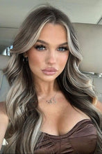 Load image into Gallery viewer, Brown Blonde Highlight Lace Front Wig Wig Store All Products