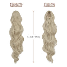 Load image into Gallery viewer, Synthetic Drawstring Ponytail - 24 inch