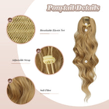 Load image into Gallery viewer, Synthetic Drawstring Ponytail - 24 inch