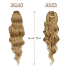 Load image into Gallery viewer, Synthetic Drawstring Ponytail - 24 inch
