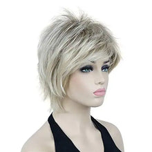 Load image into Gallery viewer, angie short layered synthetic wig #r12-26