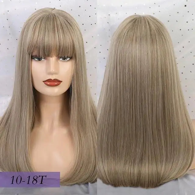 azriel 22 inch long heat resistant hair wig lc167-2 / 24inches / canada