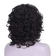Load image into Gallery viewer, curly chestnut brown headband wig
