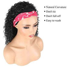 Load image into Gallery viewer, harmony headband wig with spiral curls
