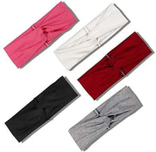 Load image into Gallery viewer, head band hair wrap set - 5pcs
