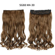 Load image into Gallery viewer, one-piece long wavy  heat resistant clip in hair extensions sg88-m4 30
