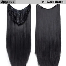 Load image into Gallery viewer, one-piece u part clip in hair extension 1451 / 24inches / canada
