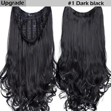 Load image into Gallery viewer, one-piece u part clip in hair extension 1457 / 24inches / canada
