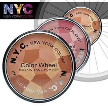 Load image into Gallery viewer, pretty in pink face powder color wheel
