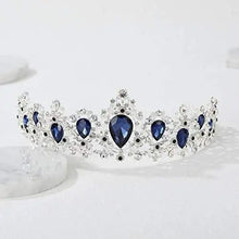 Load image into Gallery viewer, princess headpiece crystal tiara crown
