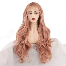 Load image into Gallery viewer, valia extra long orange pink wig

