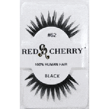 Load image into Gallery viewer, Eyelash  #62 Faux Eyelashes Red Cherry
