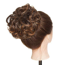 Load image into Gallery viewer, Messy Curly Bun with Combs Wig Store