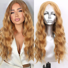 Load image into Gallery viewer, Middle Part Lace Wig High Temperature Fibre Wig Store
