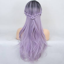 Load image into Gallery viewer, Purple wig with dark roots Wig Store
