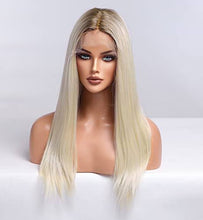Load image into Gallery viewer, Silky T-part Synthetic Heat Friendly Wig Wig Store

