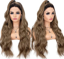 Load image into Gallery viewer, Two-Tone Ash Brown Ombre Lace Front Wig Wig Store
