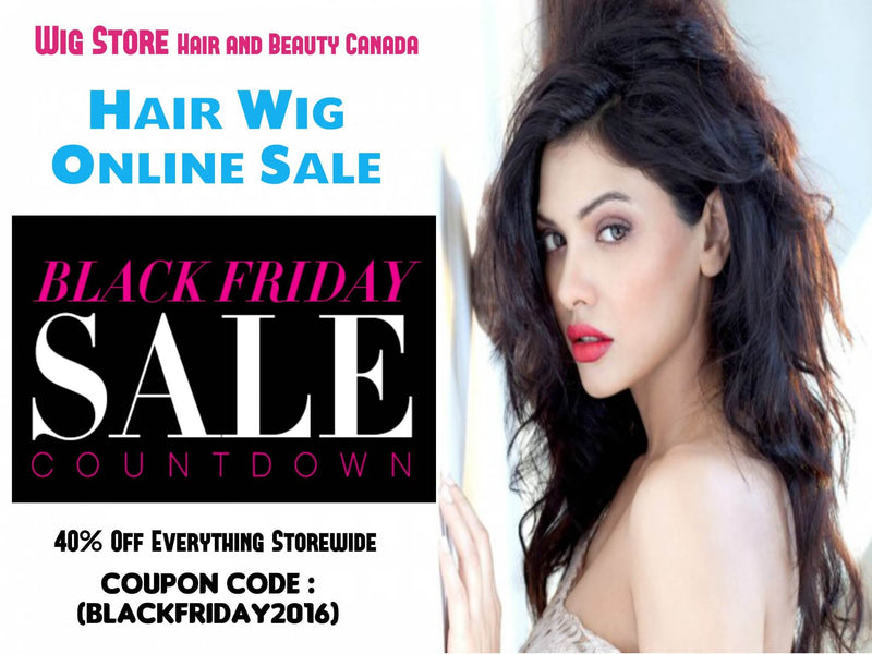 Wigs Black Friday Sale Is Here! Steal The Deal This Festive Season!