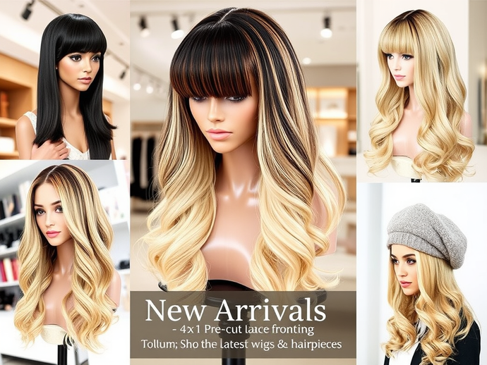 Fresh New Arrivals: Human Hair Wigs, Synthetic Wigs & Cozy Winter Hats