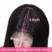 Load image into Gallery viewer, 13x6 Remy Human Hair Straight Brazilian Bob Wig Wig Store
