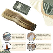 Load image into Gallery viewer, 14-22&quot; Clip In Brazilian Human Hair Extensions 120g 7pcs Set Wig Store
