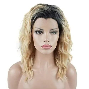 14 Inch Dark Root Blonde Wig Wig Store All Products
