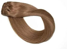 Load image into Gallery viewer, 15-22 inch Clip in Human Hair Extensions - 7pc Set Wig Store 

