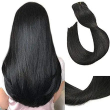 Load image into Gallery viewer, 15-22 inch Clip in Human Hair Extensions - 7pc Set Wig Store 
