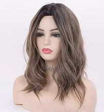 Load image into Gallery viewer, 16 Inch Wavy Synthetic Wig
