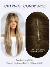 Load image into Gallery viewer, 26 Inch Gradient Straight Hair Wigs
